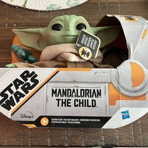 Baby Yoda talking doll